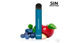 POD DESECHABLE SIN NICOTINA FRUMIST BLUEBERRY APPLE
