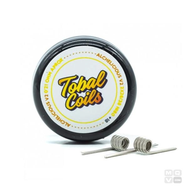 HANDMADE COIL TOBAL COIL ALCHELICIOUS V2 0.21 OHM VAPE