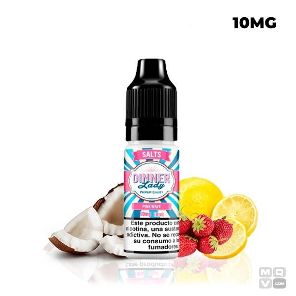 NICOTINE SALTS DINNER LADY PINK WAVE 10ML VAPE