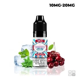 NICOTINE SALTS DINNER LADY CHERRY MENTHOL 10ML VAPE