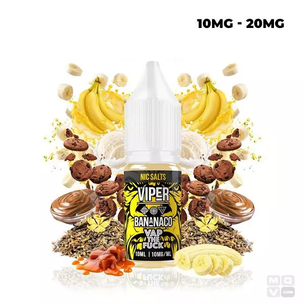 SALES DE NICOTINA BANANACO VIPER & VAP THE FUCK 10ML