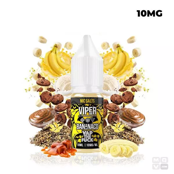 SALES DE NICOTINA BANANACO VIPER & VAP THE FUCK 10ML