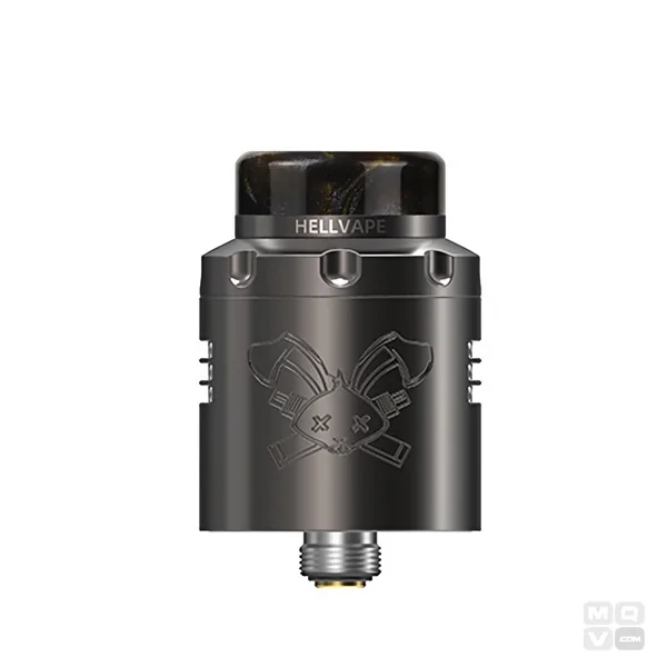DEAD RABBIT V2 RDA 24MM HELLVAPE BLACK DEAD RABBIT V2 RDA 24MM HELLVAPE BLACK