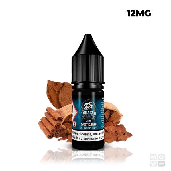 E LIQUID SWEET CUBANO TOBACCO CLUB JUST JUICE 10ML