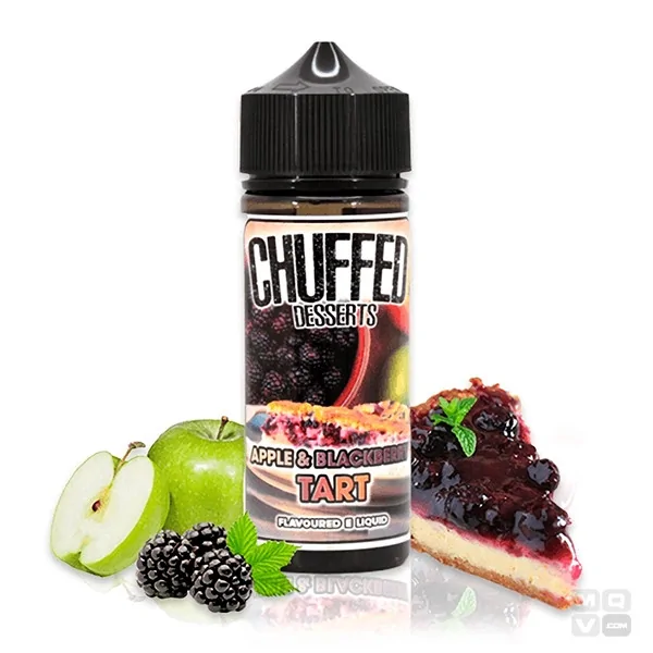 E LIQUID APPLE BLACKBERRY TART DESSERT CHUFFED ELIQUIDS 100ML