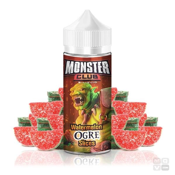 E LIQUID WATERMELON OGRE SLICES MONSTER CLUB 100ML