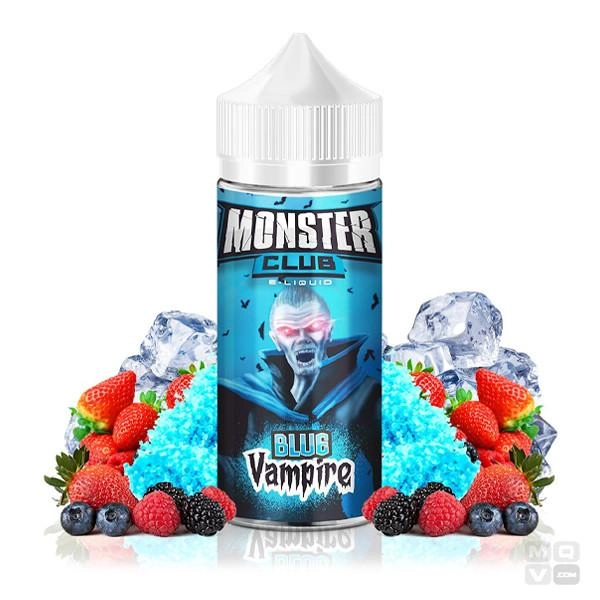 BLUE VAMPIRE MONSTER CLUB 100ML VAPE E LIQUID