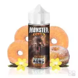 CUSTARD KONG DONUT MONSTER CLUB 100ML VAPE E LIQUID