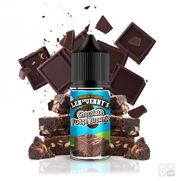 LEN & JENNYS CHOCOLATE FUDGE BROWNIE FLAVOR 30ML VAPE