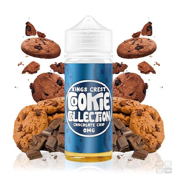 CHOCOLATE CHIP KINGS CREST COOKIE COLLECTION 100ML VAPE E LIQUID