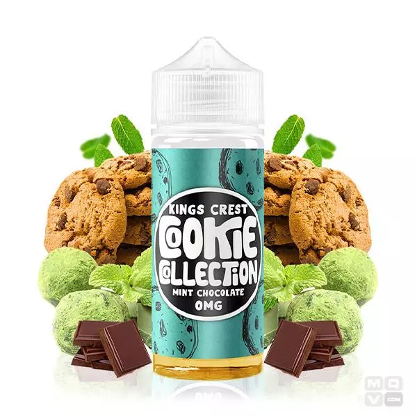 E LIQUID MINT CHOCOLATE KINGS CREST COOKIE COLLECTION 100ML