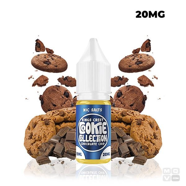 CHOCOLATE CHIP KINGS CREST COOKIE COLLECTION 10ML VAPE NICOTINE SALTS