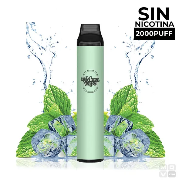 DISPOSABLE POD WITHOUT NICOTINE MAMEGAVAPE MINT VAPE