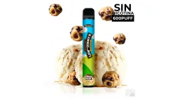 DISPOSABLE POD WITHOUT NICOTINE LEN & JENNYS VAPE PUFF COOKIE DOUGH VAPE