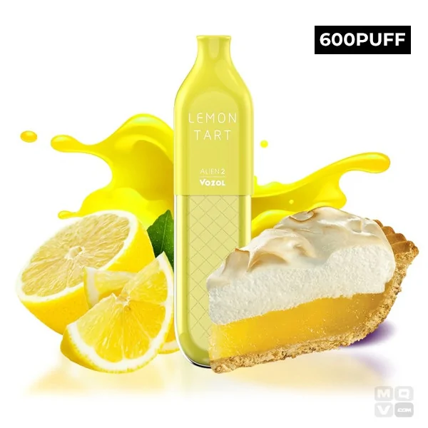 DISPOSABLE POD VOZOL ALIEN 2 LEMON TART 20MG POD VAPE