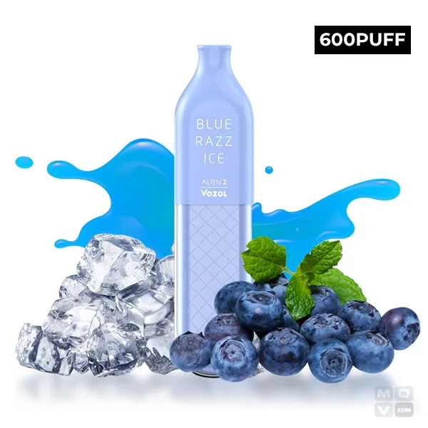DISPOSABLE POD VOZOL ALIEN 2 BLUE RAZZ ICE 20MG POD VAPE
