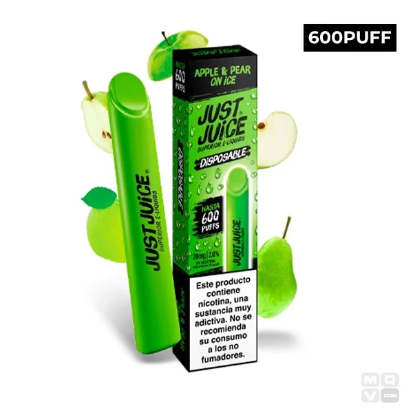 DISPOSABLE POD JUST JUICE APPLE & PEAR ON ICE