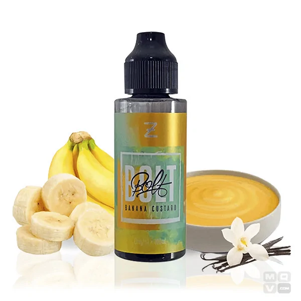 E LIQUID BANANA CUSTARD ZEUS JUICE BOLT 100ML