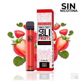 POD DESECHABLE SIN NICOTINA KINGS CREST BALI STRAWBERRY