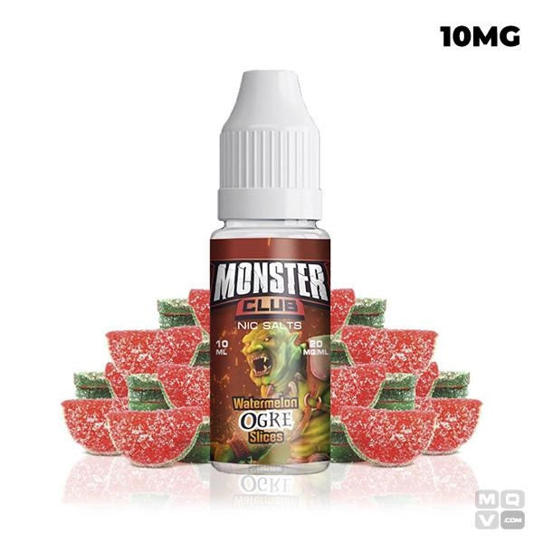 SALES DE NICOTINA WATERMELON OGRE MONSTER CLUB 10ML