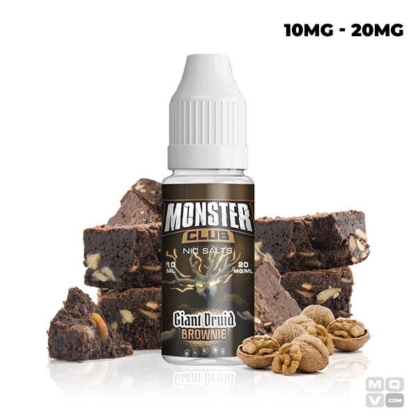 GIANT DRUID BROWNIE NICOTINE SALTS MONSTER CLUB 10ML