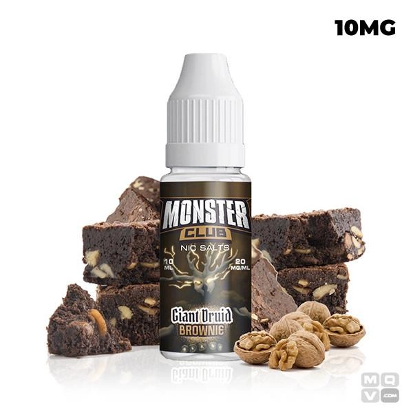 GIANT DRUID BROWNIE NICOTINE SALTS MONSTER CLUB 10ML