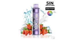 DISPOSABLE POD WHITOUT NICOTINE QUAWINS VFUN PRO STRAWBERRY YOGURT