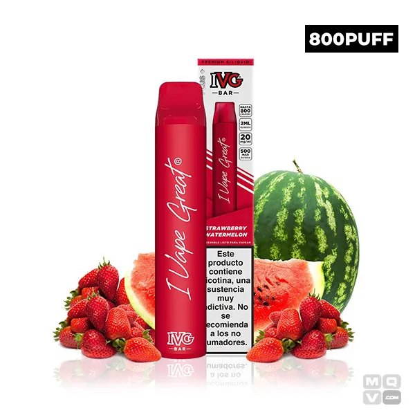 IVG BAR PLUS STRAWBERRY WATERMELON 20MG POD DISPOSABLE