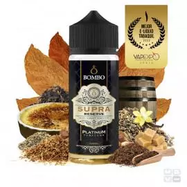 ELIQUID SUPRA RESERVE BOMBO PLATINUM TOBACCOS 100ML VAPE