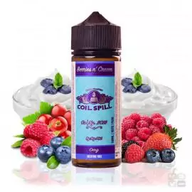 BERRIES CREAM COIL SPILL 100ML VAPE ELIQUID