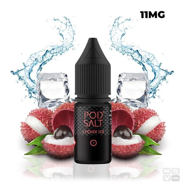 LYCHEE ICE POD SALT 10ML NICOTINE SALT