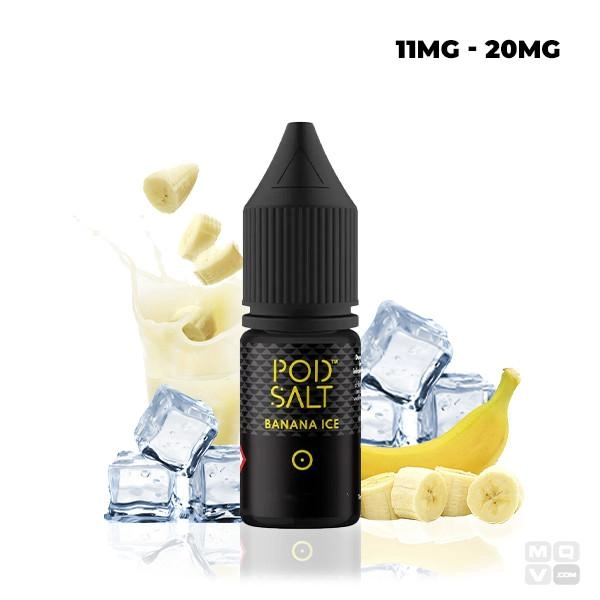 BANANA ICE POD SALT 10ML NICOTINE SALT