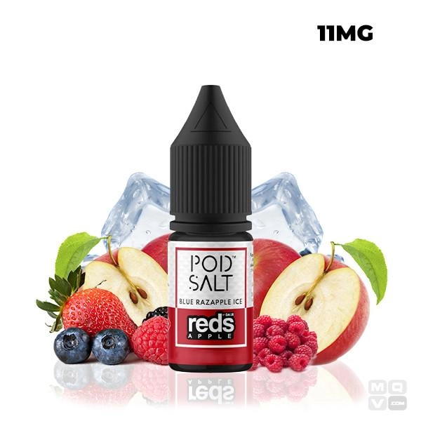 BLUE RAZAPPLE ICE POD SALT 10ML NICOTINE SALT