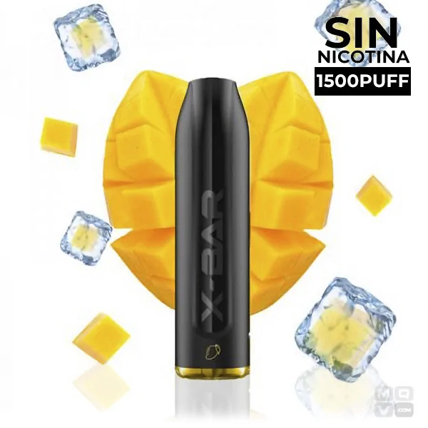 DISPOSABLE POD WITHOUT NICOTINE X-BAR PRO ICE MANGO