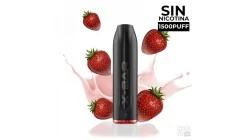 POD DESECHABLE SIN NICOTINA X-BAR PRO PEACH STRAWBERRY MILKSHAKE