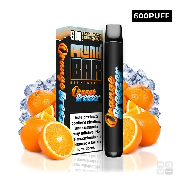 FRUNK BAR DISPOSABLE ORANGE BREEZE 20MG POD VAPE