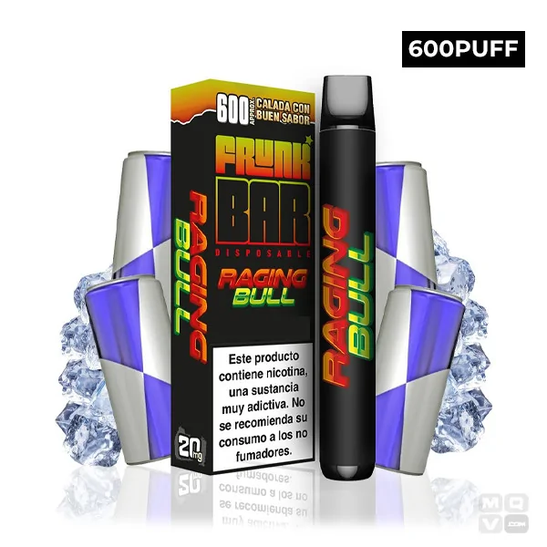 FRUNK BAR DISPOSABLE RAGING BULL 20MG POD VAPE