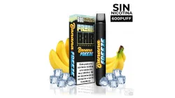 POD DESECHABLE SIN NICOTINA FRUNK BAR BANANA FREEZE