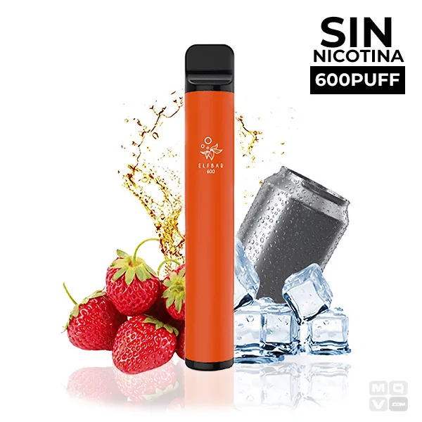 ELF BAR STRAWBERRY ELFBULL DISPOSABLE POD WITHOUT NICOTINE