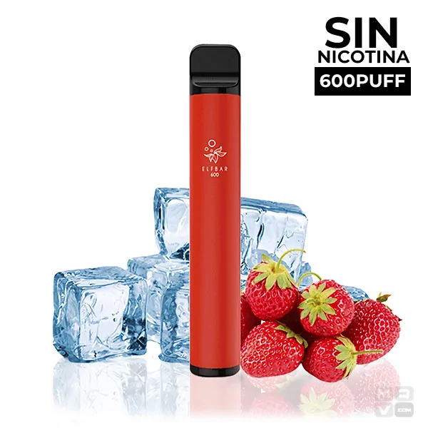 POD DESECHABLE SIN NICOTINA ELF BAR STRAWBERRY ICE
