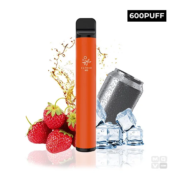 POD DESECHABLE ELF BAR STRAWBERRY ELFBULL ICE 20MG