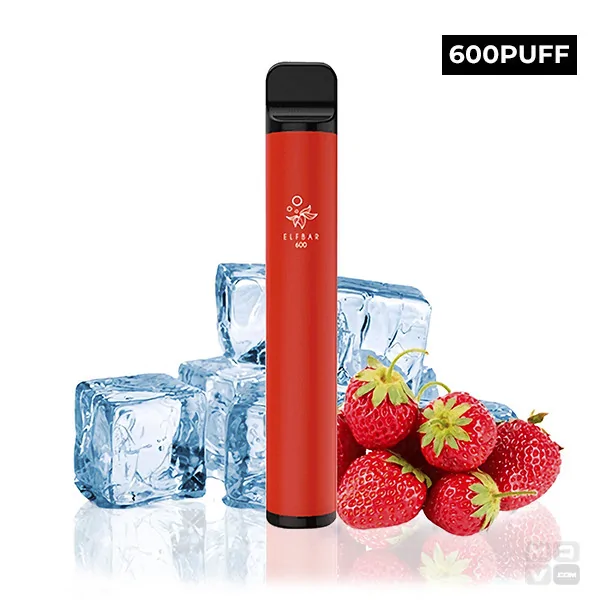 elfbar elfa master akku Elf Bar 600 v2 - Strawberry Ice - 7.99 