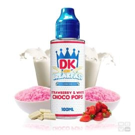 STRAWBERRY & WHITE CHOCO POPS DK BREAKFAST 100ML VAPE ELIQUID