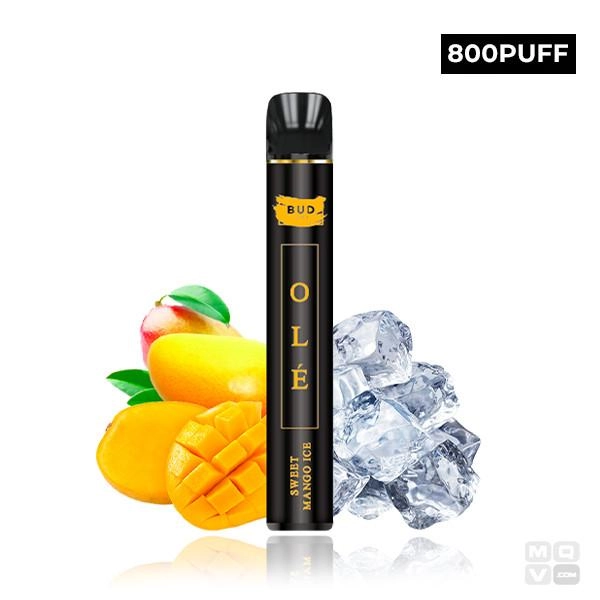 DISPOSABLE POD BUD VAPE OLE SWEET MANGO ICE 20MG VAPE