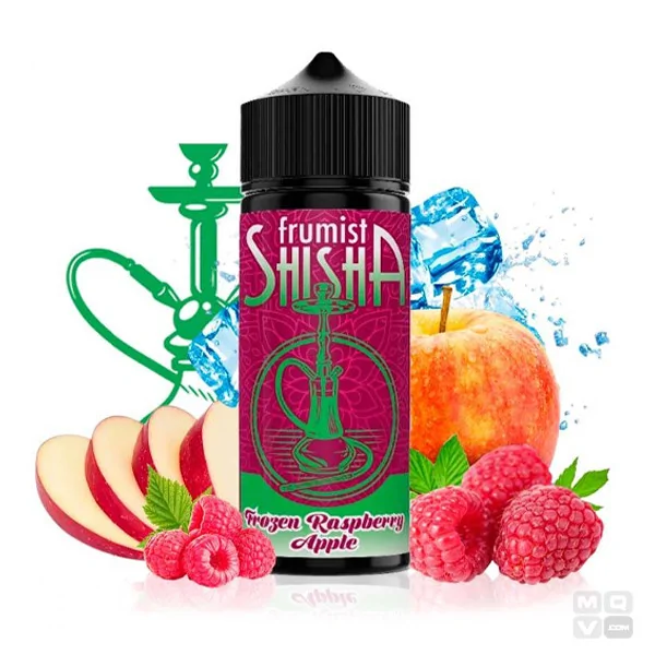 FROZEN RASPBERRY APPLE FRUMIST SHISHA SERIE 100ML VAPE ELIQUID