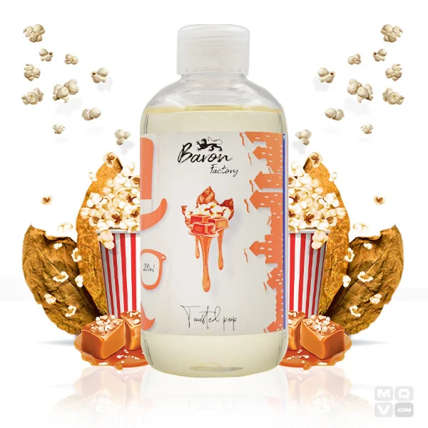 ELIQUID TOASTED POP BARON FACTORY 200ML