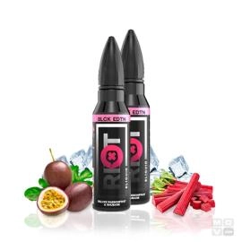 DELUXE PASSIONFRUIT RHUBARB RIOT SQUAD 50ML VAPE ELIQUID 2 PACK