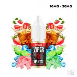 NICOTINE SALT HENTAI VIPER 10ML VAPE