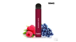 POD DESECHABLE FRUMIST RASPBERRY GRAPE 10MG
