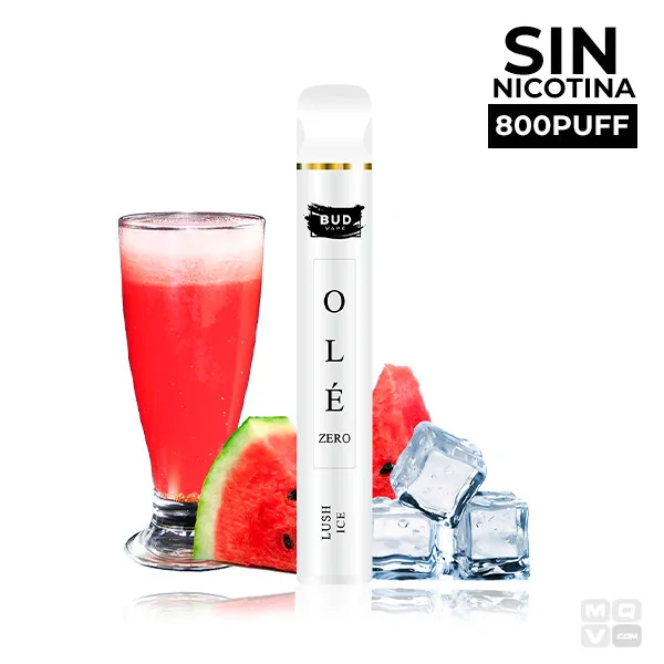 DISPOSABLE WITHOUT NICOTINE BUD VAPE OLE LUSH ICE MASQUEVAPOR